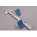 PBS17-02 (Blok startowy wyczynowy aluminiowy z szerokimi oparciami)