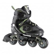 Роликові ковзани Nils Extreme NA9080 розм. S 31-34 чорно-зелений