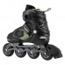 Роликові ковзани Nils Extreme NA9080 розм. S 31-34 чорно-зелений