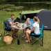 Туристичний намет Nils Camp NC6012 Trekker зелений-сірий