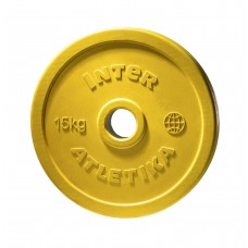 Диск InterAtletika LCA033-M 15 кг
