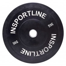 Диск гумовий inSPORTline Bumper Plate 5кг