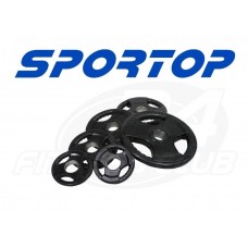 Олімпійський диск гумовий Sportop 1,25-25кг