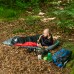 Спальний мішок Nils Camp NC2012 чорно-червоний