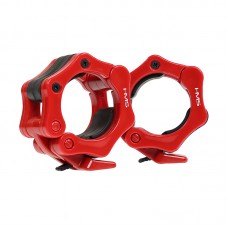 Затискачі полімерні 50мм 2шт HMS Lock Jaw Collars ZG1000R, червоний