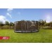 Батут Berg Grand Elite InGround 520cm Grey сеткою DLX XL