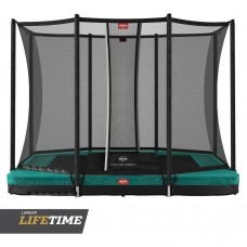 Батут Berg Ultim Favorit InGround 280cm Green сеткою Comfort