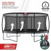 Батут Berg Grand Elite 520см Grey із сіткою Deluxe