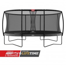 Батут Berg Grand Elite 520см Grey із сіткою Deluxe