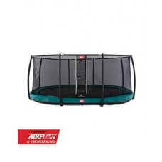 Батут Berg Grand Champion InGround 520cm Green сеткою Deluxe