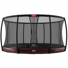 Батут Berg Elite InGround 380см Red із сіткою Deluxe