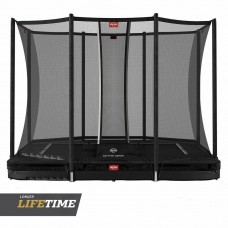 Батут Berg Ultim Favorit InGround 280cm Black сеткою Comfort