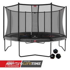 Батут Berg Champion 430см Grey Levels із сіткою