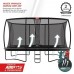 Батут Berg Ultim Champion FlatGround 410cm Green + AeroWall BLK&GRY