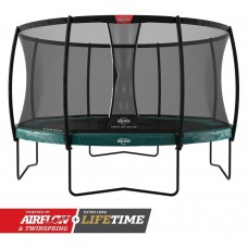 Батут Berg Elite 380см Green з сіткою Deluxe