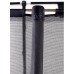 Батут EXIT Elegant Premium 244х427см призма чорний