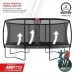 Батут Berg Grand Champion 520см Black із сіткою DLX XL