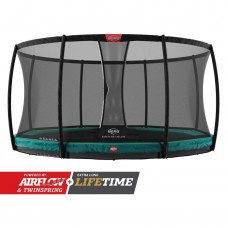 Батут Berg InGround Champion Green 270cm сеткою Deluxe