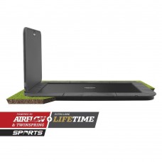 Батут Berg Ultim Champion FlatGround 410cm Grey + AeroWall BLK&GRY