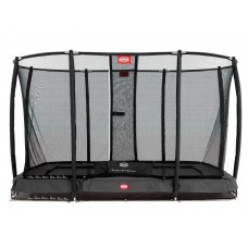 Батут Berg Ultim Champion InGround 330см Grey з сеткою Deluxe