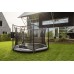 Батут Berg Favorit InGround 200см Grey з сіткою Comfort