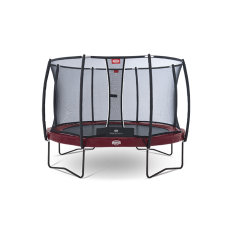 Батут Berg Elite 380см Red із сіткою T-series