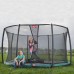 Батут Berg InGround Champion Grey 430см сеткою Deluxe