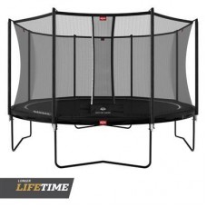 Батут Berg Favorit 380см Black із сіткою Comfort