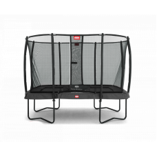 Батут Berg EazyFit Grey з сіткою Deluxe