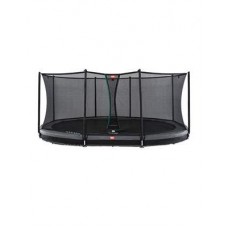 Батут Berg Grand Favorit InGround 520cm Grey з сеткою Comfort