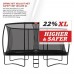 Батут Berg Ultim Elite 500cm Grey сеткою DLX XL