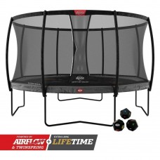 Батут Berg Champion 430см Grey Levels із сіткою Deluxe