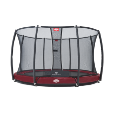 Батут Berg Elite InGround 430см Red із сіткою T-series