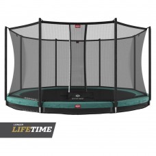 Батут Berg InGround Favorit Green 380cm сеткою Comfort