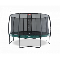 Батут Berg Elite 430см Green з сіткою Deluxe