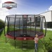Батут Berg Elite 430см Red із сіткою Deluxe