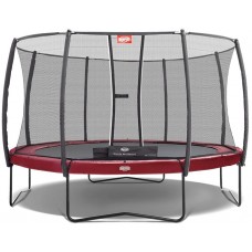 Батут Berg Elite 430см Red із сіткою Deluxe