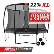 Батут Berg Champion 430см Grey Levels із сіткою DLX XL