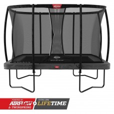 Батут Berg Ultim Champion 330см Grey з сеткою Deluxe