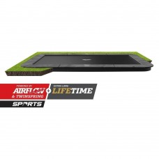 Батут Berg Ultim Champion FlatGround 410cm Grey