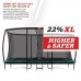 Батут Berg Ultim Champion 410cm Green сеткою DLX XL