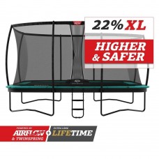 Батут Berg Ultim Champion 410cm Green сеткою DLX XL