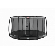 Батут Berg InGround Elite Grey 430cm сеткою Deluxe