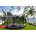 Батут Berg InGround Champion Grey 430см сеткою Deluxe