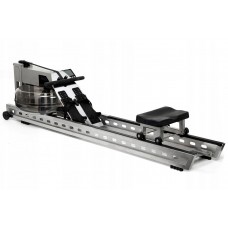 Веслувальний тренажер водний WaterRower S1 LoRise S4 Steel сірий
