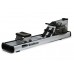 Веслувальний тренажер водний WaterRower M1 LoRise S4 Aluminum сірий