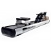 Веслувальний тренажер водний WaterRower M1 LoRise S4 Aluminum сірий