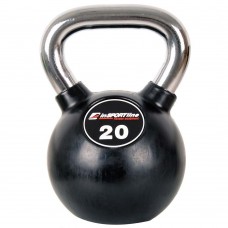 Обгумована гиря inSPORTline Kettlebell Profi 20кг