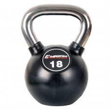 Обгумована гиря inSPORTline Kettlebell Profi 18кг