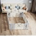 Манеж пластиковий inSPORTline Bufalino 16+2 160 x 240 x 64 см